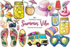 Summer Vibe Clipart Bundle 1