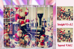 Christmas Santa Tumbler Bundle 10 - CraftNest - Digital Crafting and Art