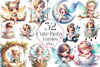 Cute Baby Fairies Clipart Bundle