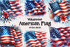4Th Of July American Flag Clipart Bundle