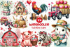 Valentine Farm Clipart Bundle 1