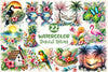 Tropical Spring Clipart Bundle 3
