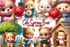 Cute Spring Bear Clipart Bundle