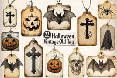 Gothic Vintage Old Tag Clipart Bundle - CraftNest - Digital Crafting and Art