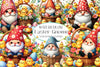 Easter Gnome Clipart Bundle 4