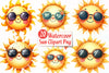 Sun Summer Clipart Bundle
