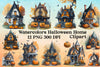 Halloween Home Clipart Bundle