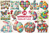 Patchwork Easter Clipart Bundle 4