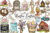 Rustic Easter Day Clipart Bundle