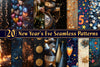 New Year's Eve Seamless Patterns
