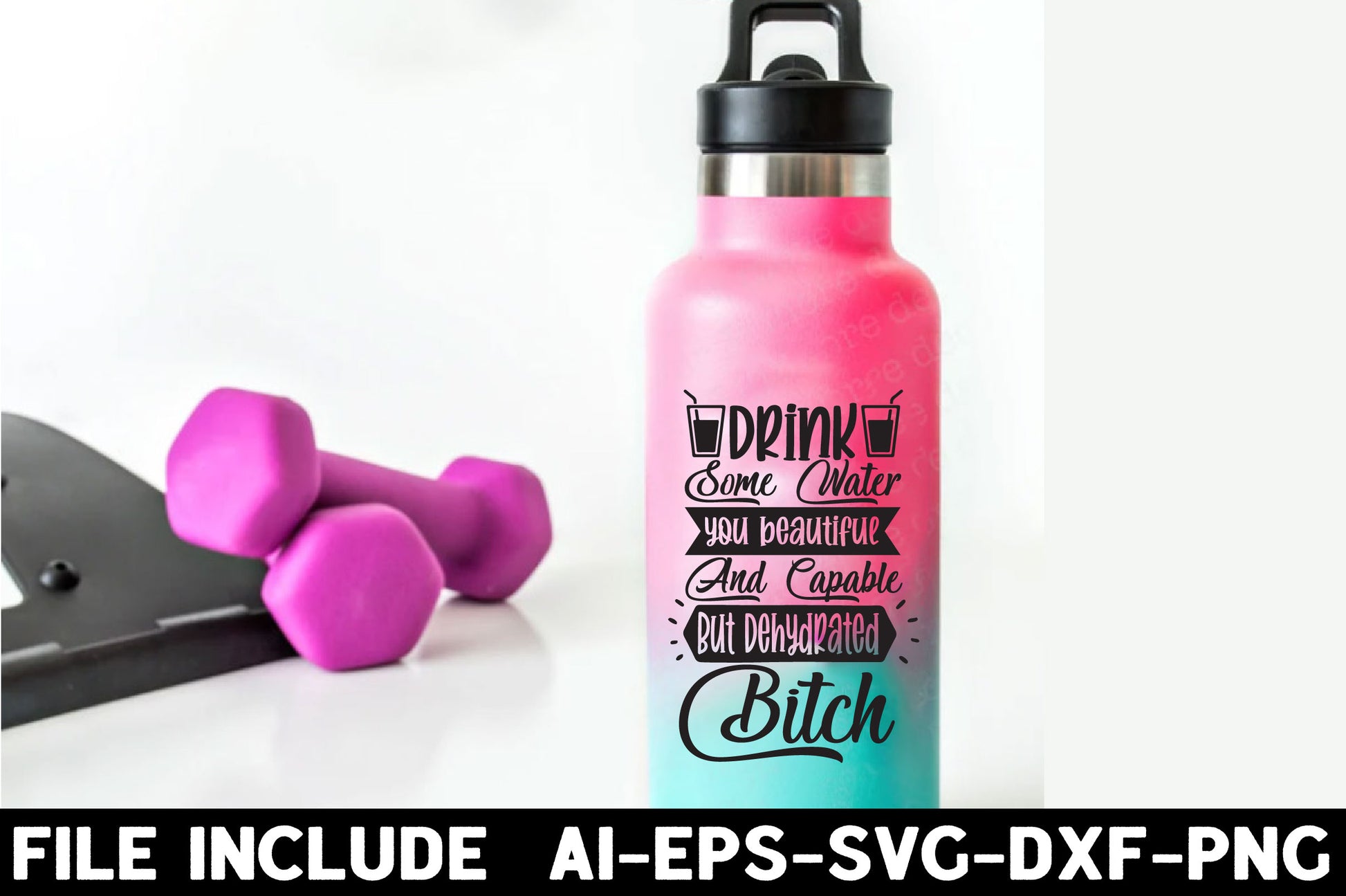 Water Tracker SVG Bundle - CraftNest - Digital Crafting and Art