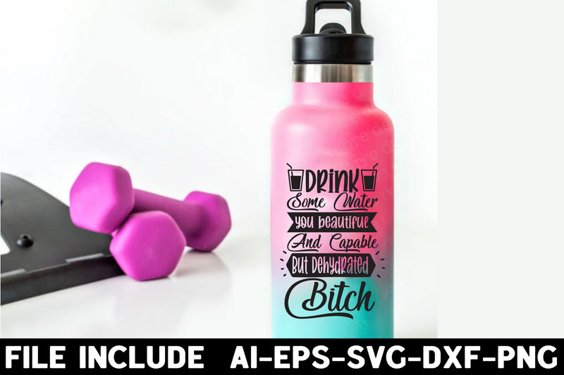 Water Tracker SVG Bundle - CraftNest - Digital Crafting and Art