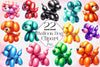 Funny Balloon Dog Clipart Bundle