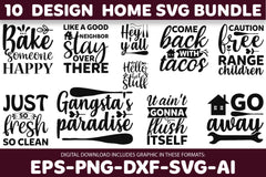 Home And Sign SVG Bundle - CraftNest - Digital Crafting and Art