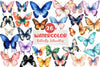 Butterfly Silhouettes Clipart Bundle 1