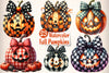 Fall Pumpkins Clipart Bundle