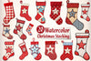 Christmas Stocking Clipart Bundle 1