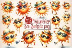 Dancing Sun Clipart Bundle - CraftNest - Digital Crafting and Art