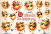 Dancing Sun Clipart Bundle