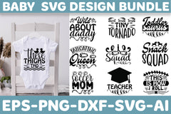 Baby SVG Bundle 12 - CraftNest - Digital Crafting and Art
