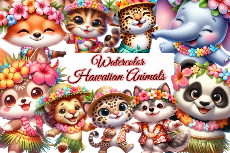 Hawaiian Hawaiian Dancing Clipart Bundle - CraftNest - Digital Crafting and Art