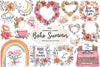 Delicate Mothers Day Card Clipart Bundle