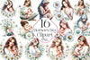 Happy Mother'S Day Floral Clipart Bundle 1