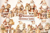 Christmas Santa Clipart Bundle