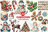 Quilted Christmas Clipart Bundle