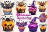 Halloween Cupcake Clipart Bundle 1