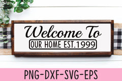 Welcome Sign SVG Bundle - CraftNest - Digital Crafting and Art