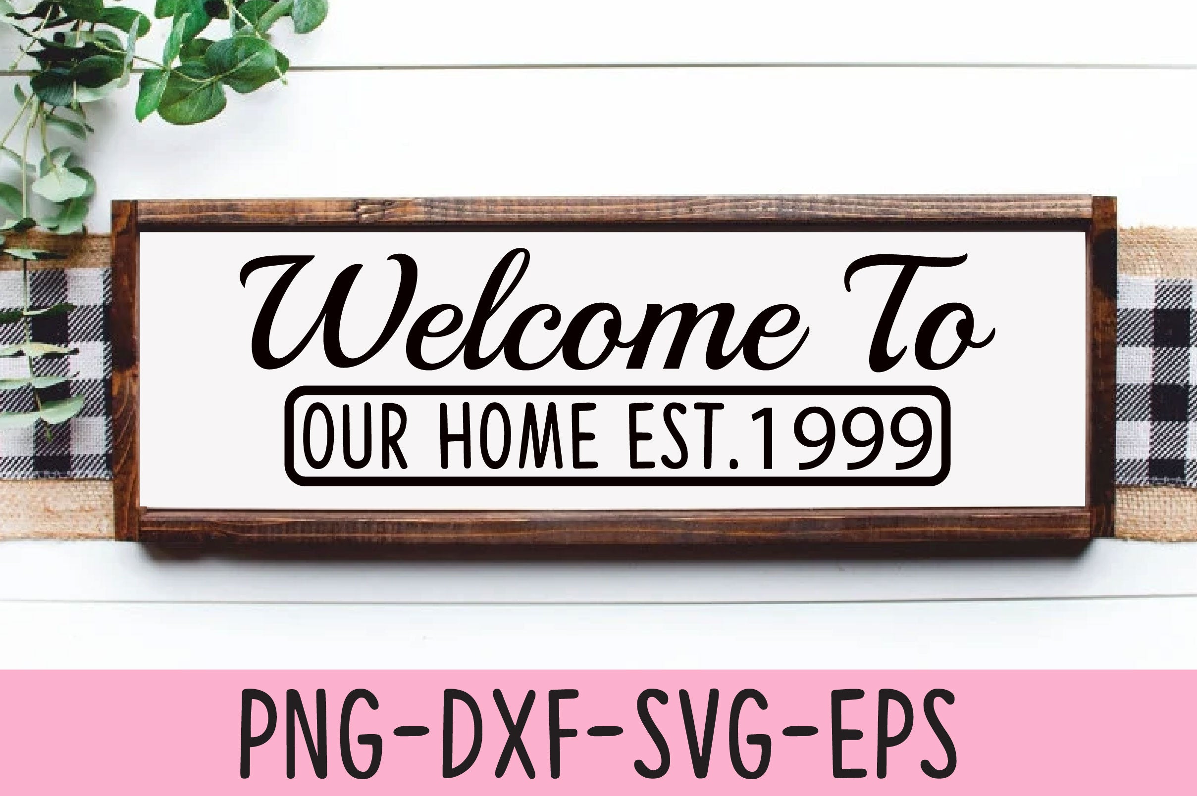 Welcome Sign SVG Bundle - CraftNest - Digital Crafting and Art