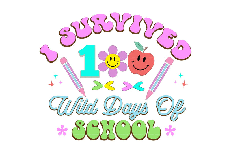 100 Days of School Clipart Bundle 99 - CraftNest - Digital Crafting and Art