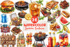 Summer Barbecue Day Clipart Bundle