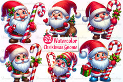 Christmas Gnome Clipart Bundle 1 - CraftNest - Digital Crafting and Art