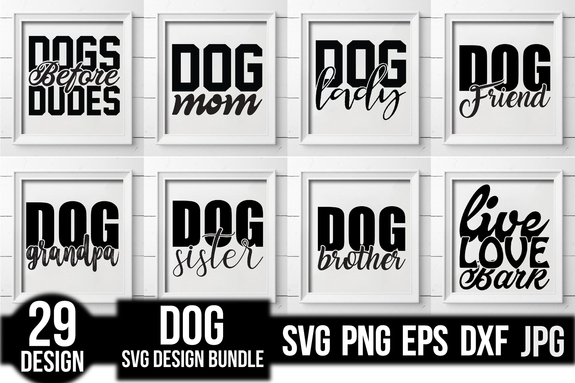 Dog Quotes SVG Bundle - CraftNest - Digital Crafting and Art