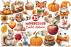 Crochet Autumn Clipart Bundle 2