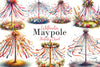 Maypole Clipart Bundle