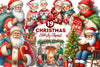 Christmas Elderly Set Clipart Bundle