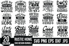Rustic Home SVG Bundle - CraftNest - Digital Crafting and Art