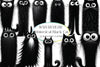 Whimsical Black Cat Clipart Bundle 3