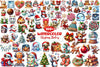 100 Christmas Stickers