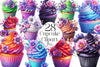 Cupcake Design Clipart Bundle