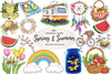 Spring & Summer Collection Clipart Bundle