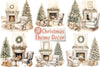 Christmas Theme Decor Clipart Bundle