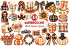 Plaid Autumn Clipart Bundle 2