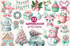 Mint Christmas Clipart Bundle - CraftNest - Digital Crafting and Art
