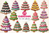 Christmas Tree Cake Christmas SVG Bundle