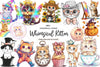 Quirky Whimsical Kitten Clipart Bundle