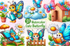 Cute Butterfly Clipart Bundle 2